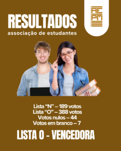 Resultados da eleição para a Associação de Estudantes -2025/2026