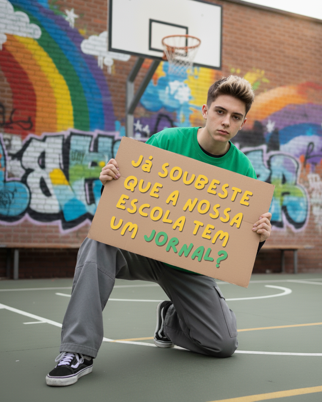 O jornal da escola "Já Soubeste?" está à tua espera!