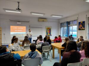 Aula sobre a Pré-História no concelho de Loures