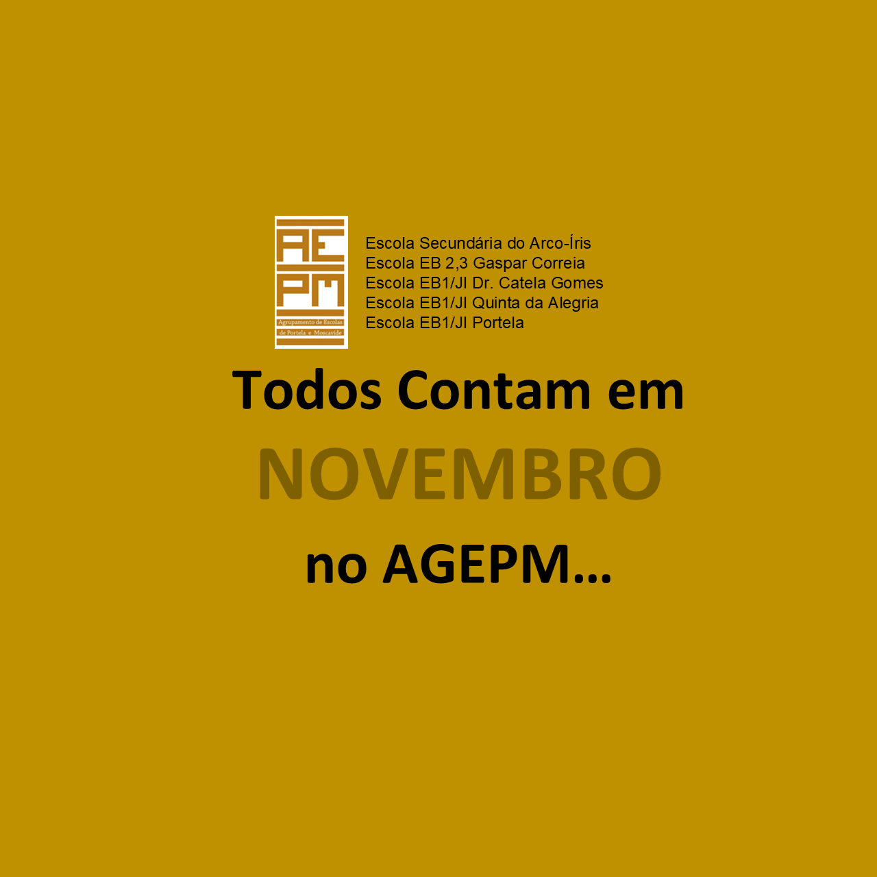 Plano Anual de Atividades - Novembro