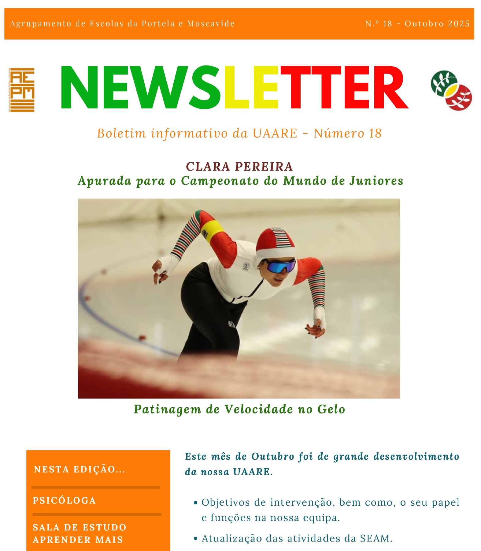 UAARE - Newsletter de outubro
